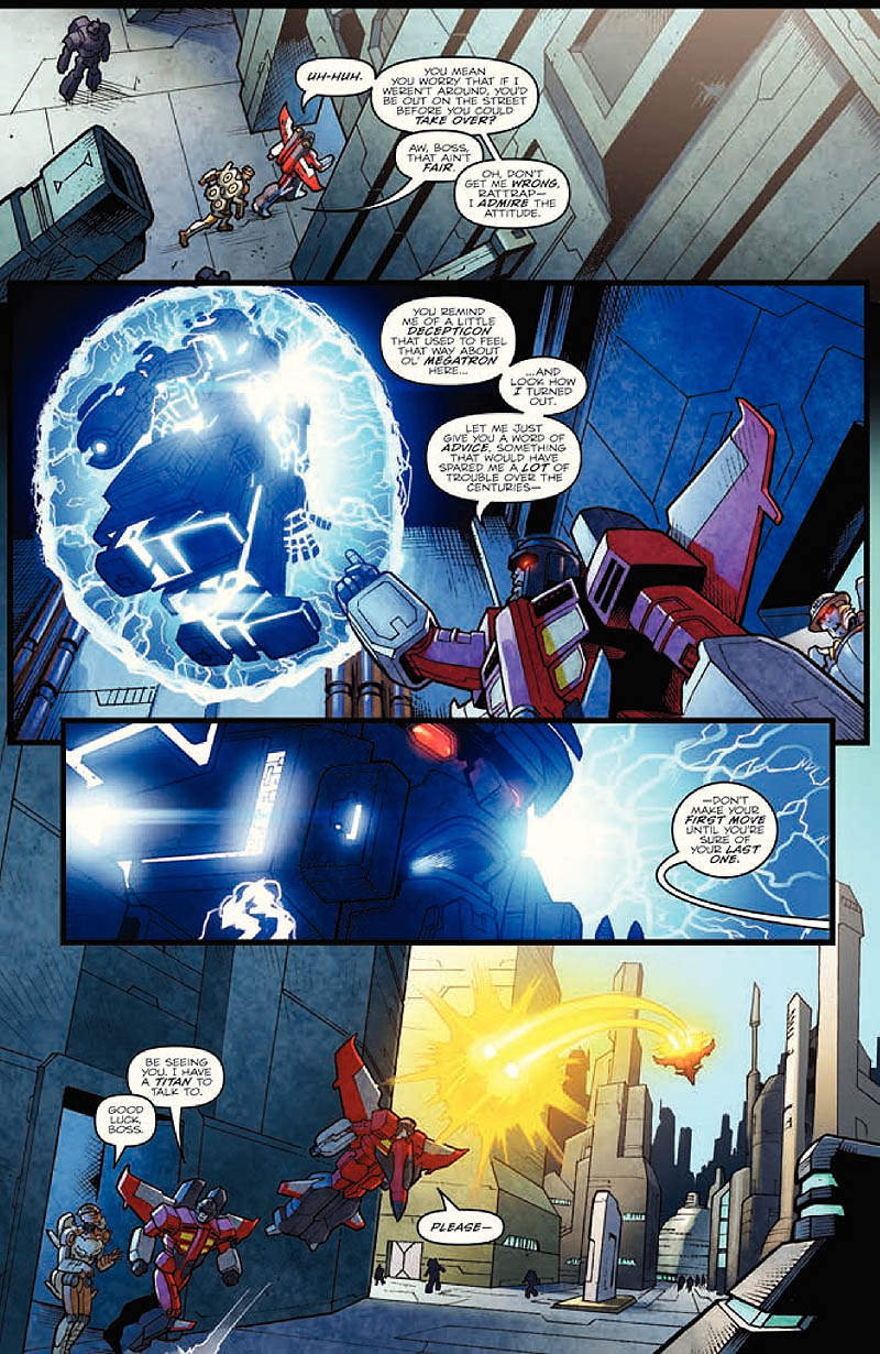 Transformers: Robots in Disguise #23: Dark Cybertron Part 3 Comic
